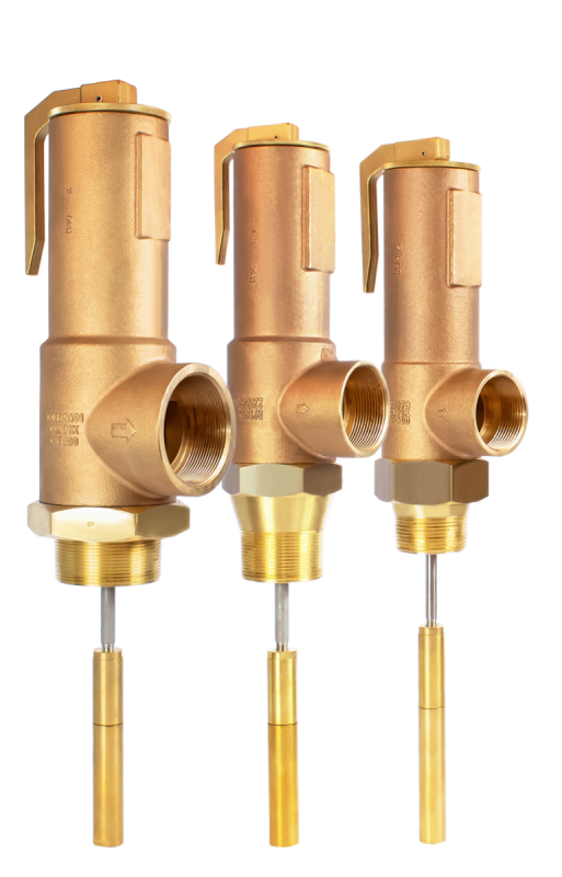 Pressure and Temperature Relief Valves